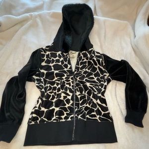 onque casuals velvet jacket